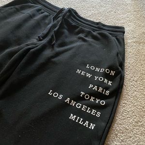 City Graphic Sweatpants